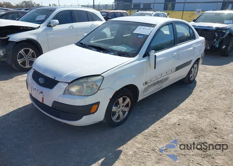 2008 Kia Rio Lx from USA, damaged, VIN KNADE123486331881